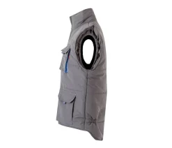 VELILLA V5902 - GILET MATELASSÉ BICOLORE MULTI-POCHES